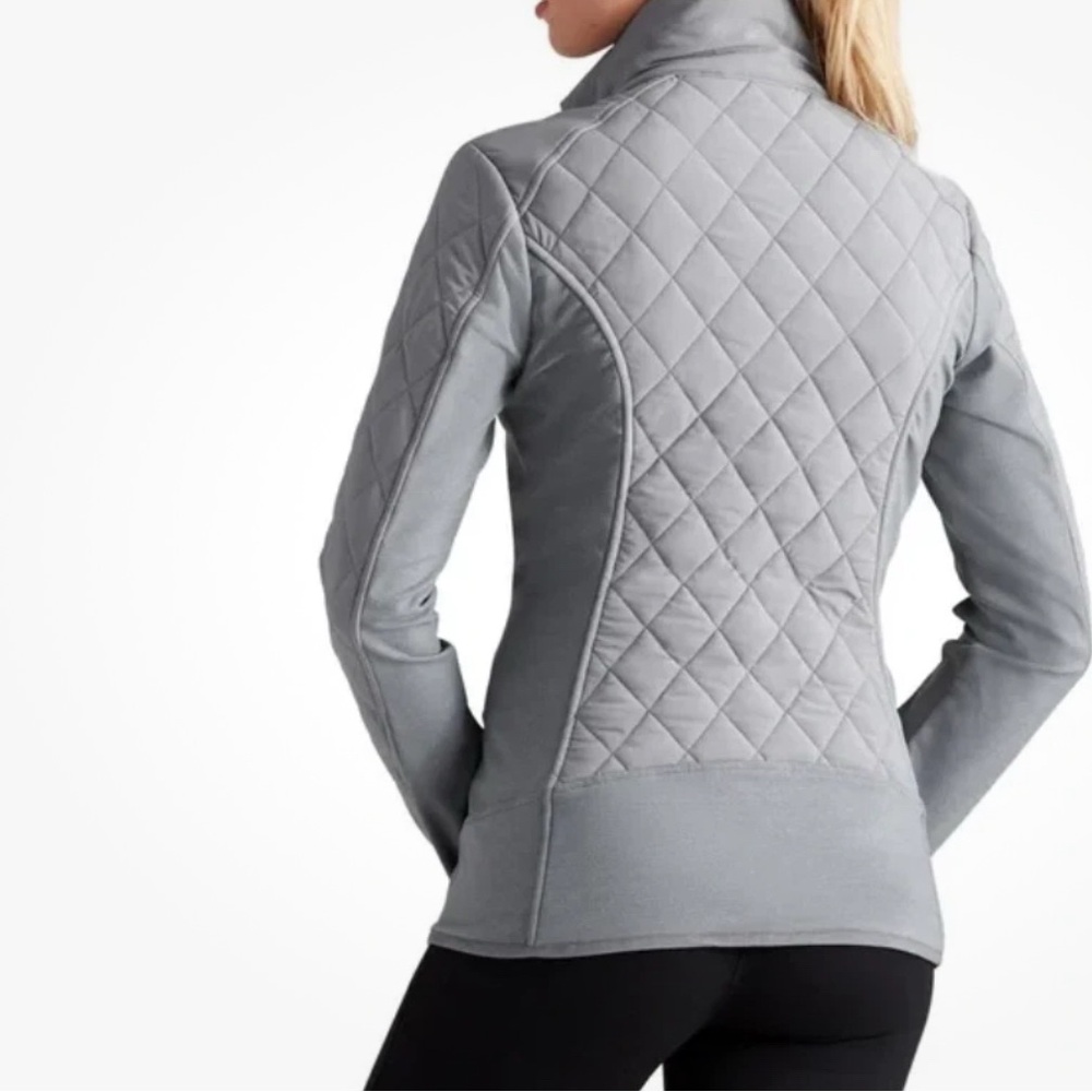 Athleta Upside Performance Jacket Quilted Full Zi… - image 2